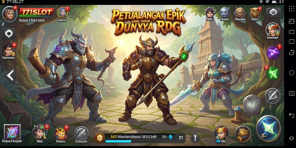 Gameplay seru di dunia RPG yang menakjubkan.