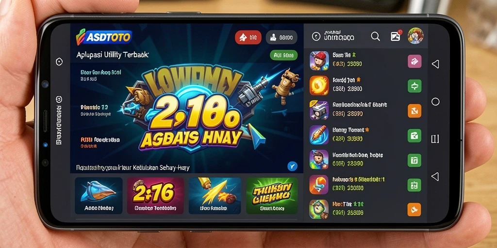 Tampilan aplikasi ASDTOTO dengan antarmuka yang intuitif.