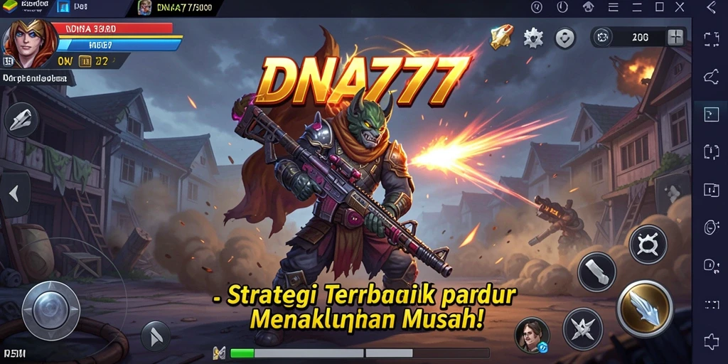 Tampilan gameplay strategis yang menarik dari DNA777.
