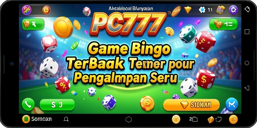 Tampilan seru dari gameplay Bingo di PC777 yang memikat.