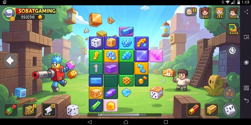 Screenshot menunjukkan gameplay SOBATGAMING yang menarik dan seru.