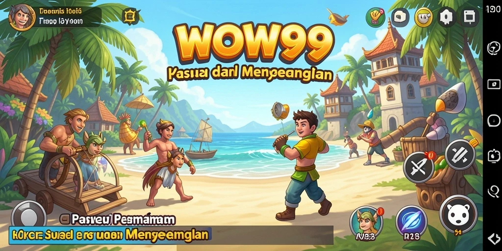 Tampilan screenshot WOW99 menampilkan gameplay yang seru dan interaktif.